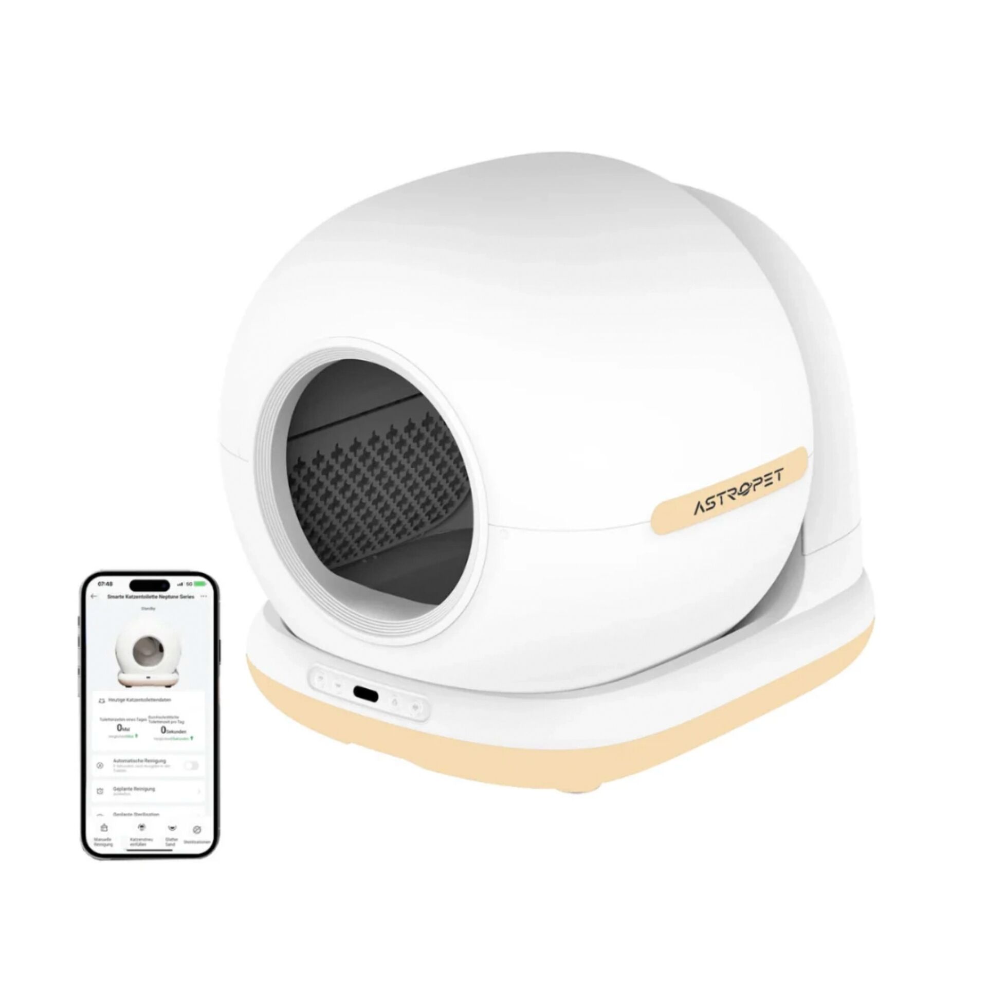 Astropet selbstreinigende Katzen toilette Neptune Series 139150_00