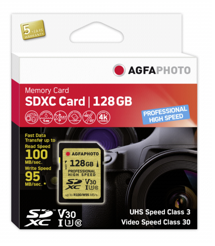 AgfaPhoto SDXC UHS I       128GB