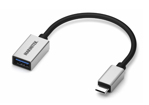 Marmitek 08375 USB Kabel 0,15 m USB 3.2 Gen 1 (3.1 Gen 1) USB C USB A Schwarz, Silber