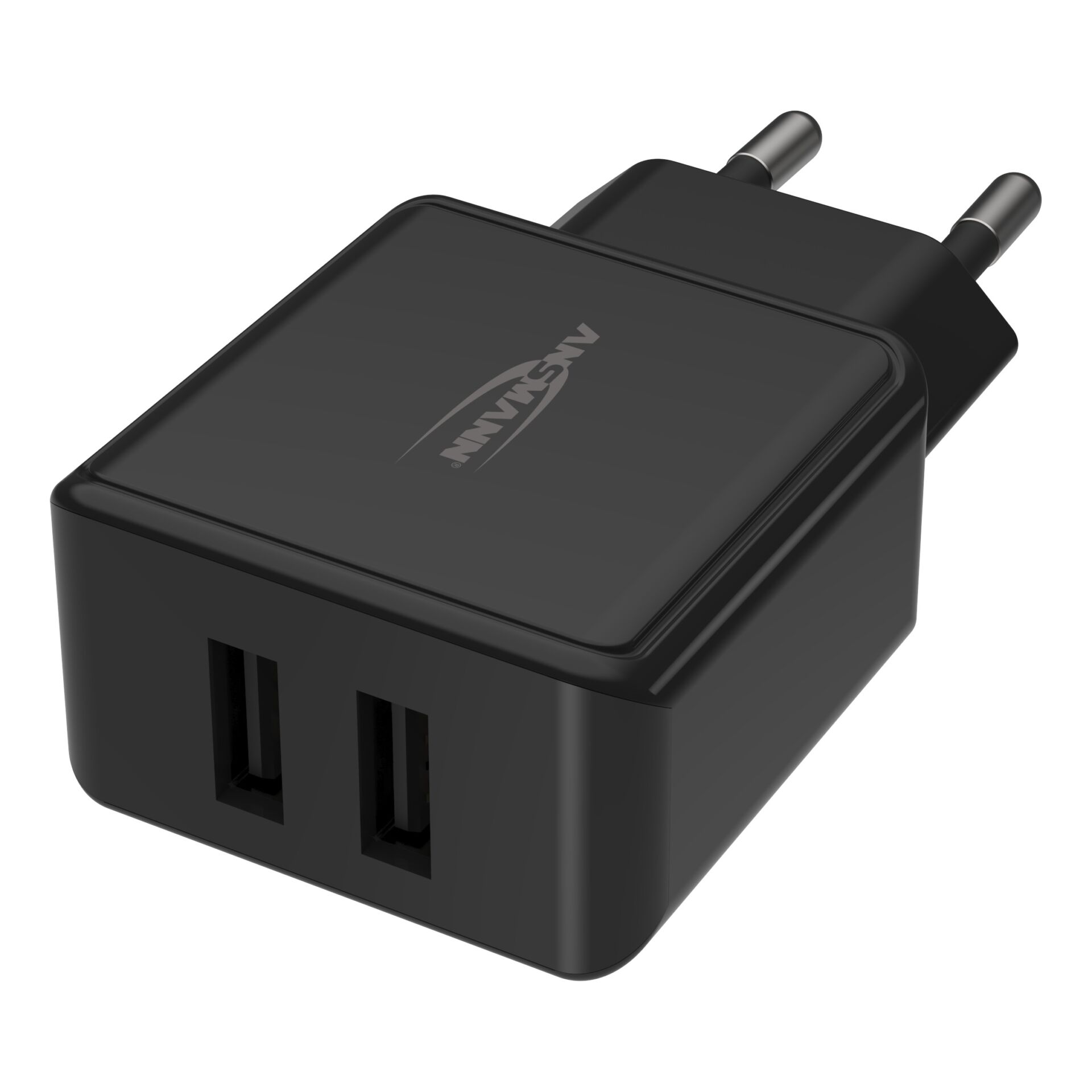 Ansmann Home Charger HC212 2xUSB 2400mA schwarz