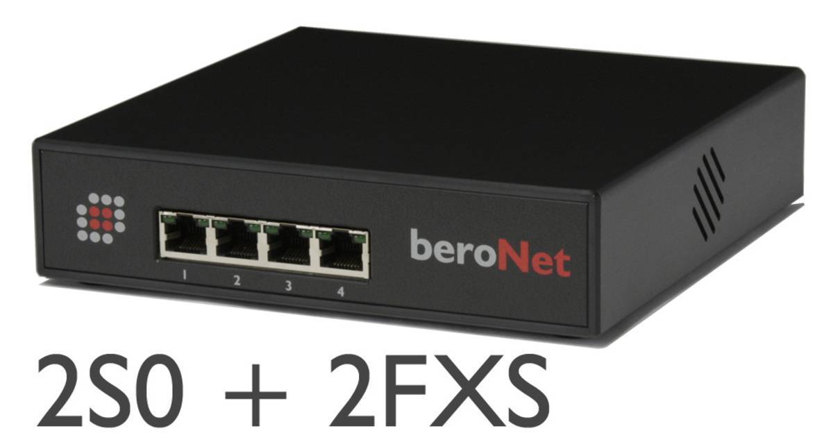 Gateway BeroNet Box Small Business Line 2 S0 u. 2 FXS Ports