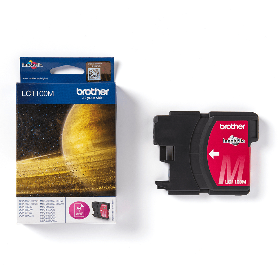 Brother Tintenpatrone LC-1100M Magenta (ca. 325 Seiten) – Ansicht 4