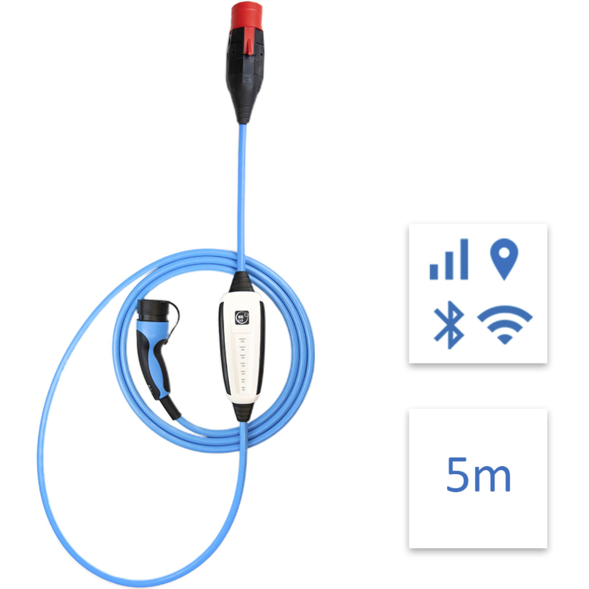 NRGkick 32A GSM/GPS/SIM Standard 2 Jahre Datenvolumen inkl. 5m