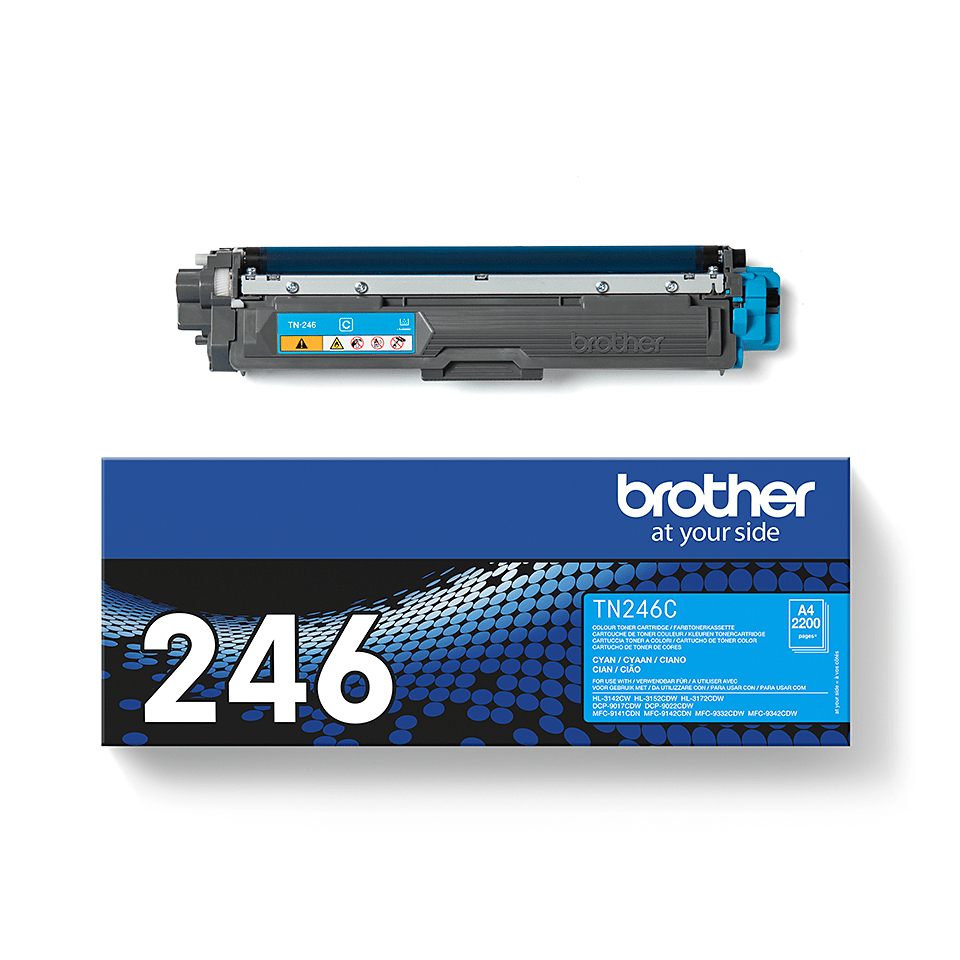 Brother Toner TN-246C Cyan (ca. 2200 Seiten) – Ansicht 4