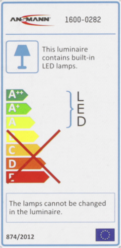 Ansmann WFL2400 30W/2400lm Luminary LED-Wandstrahler