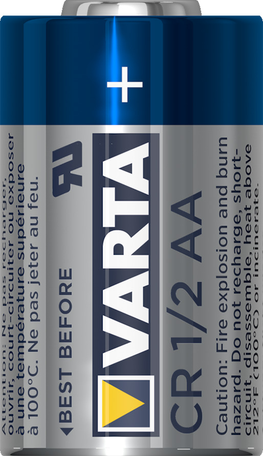 VARTA ELECTRONICS CR 1/2 AA Blister 1 100000002834H