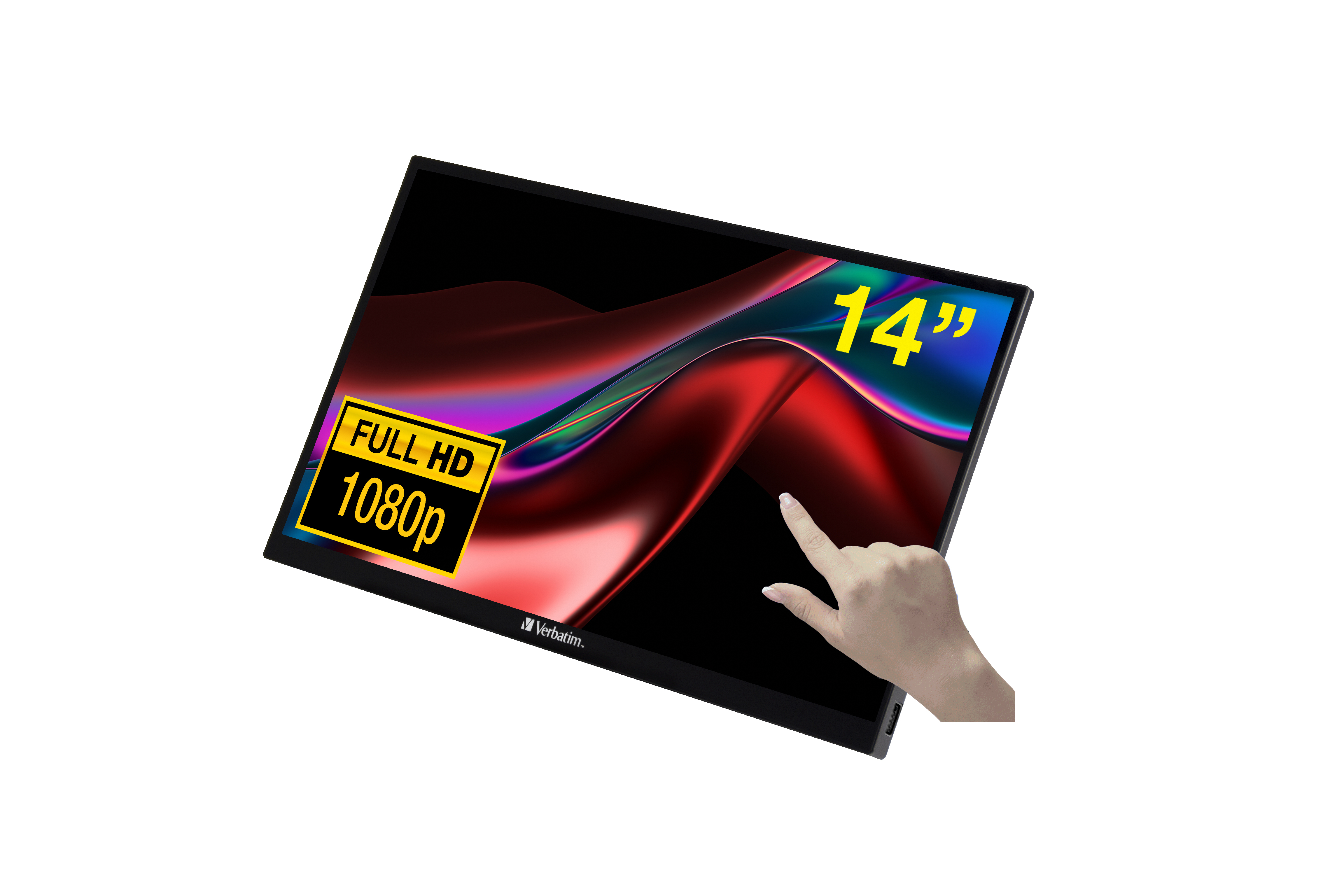 Verbatim PMT-14 Portable Touchscreen Monitor – Ansicht 1