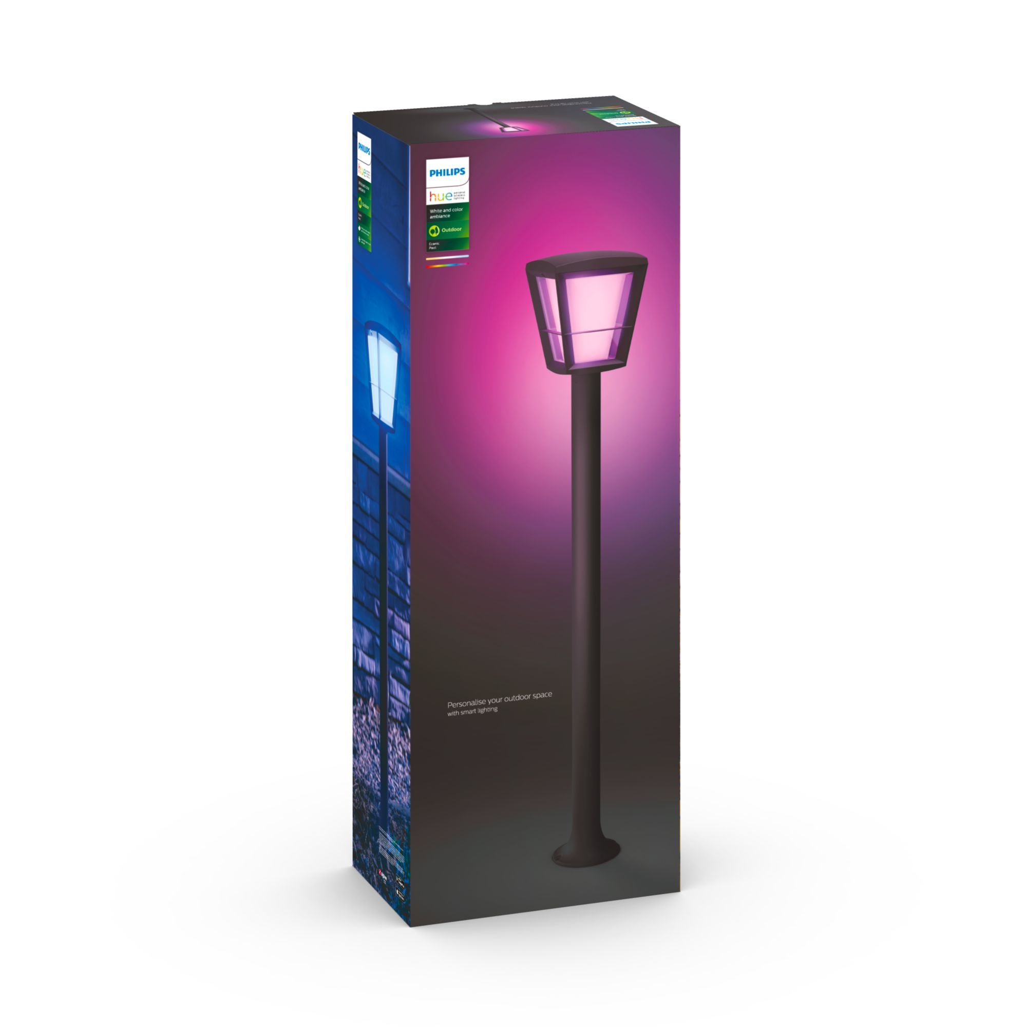 Philips Hue White and Color ambiance Econic Wegeleuchte
