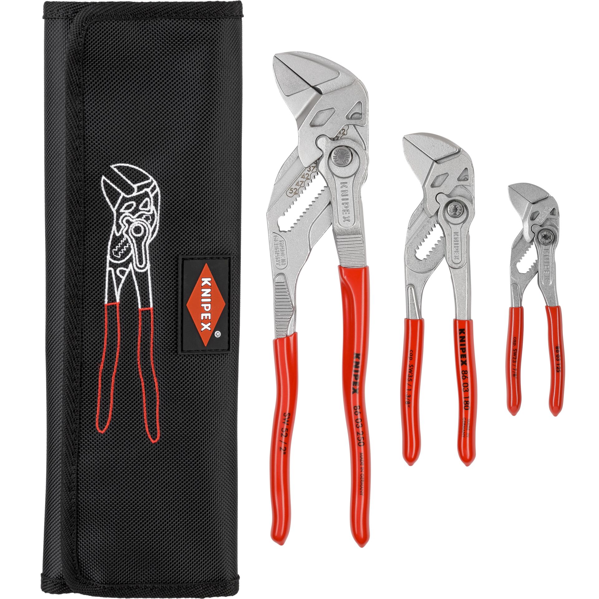 KNIPEX Zangenschlüssel-Set, 3-teilig