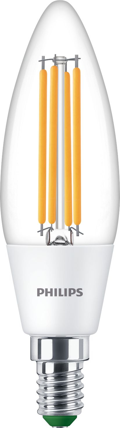 Philips Classic LED-A-Label Lampe 40W E14 Warmweiß klar 1er P