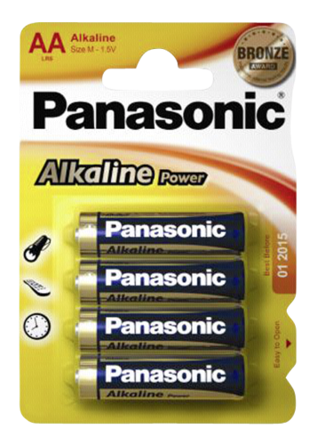 1x4 Panasonic Alkaline Power