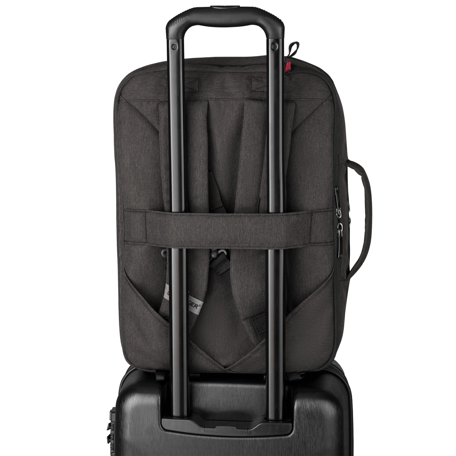 Wenger MX Commute Laptop-Tasche inkl. Rucksackträger 16  grau