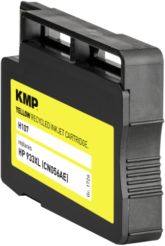 KMP H107 Tintenpatrone yellow