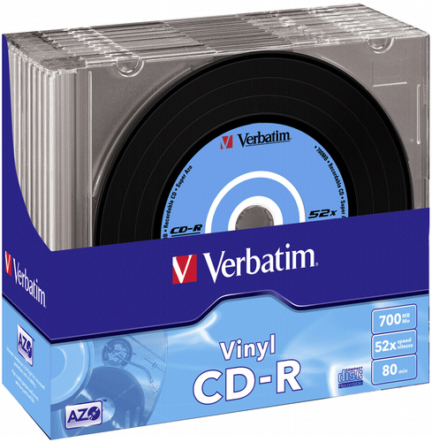 1x10 Verbatim CD-R 80 / 700MB