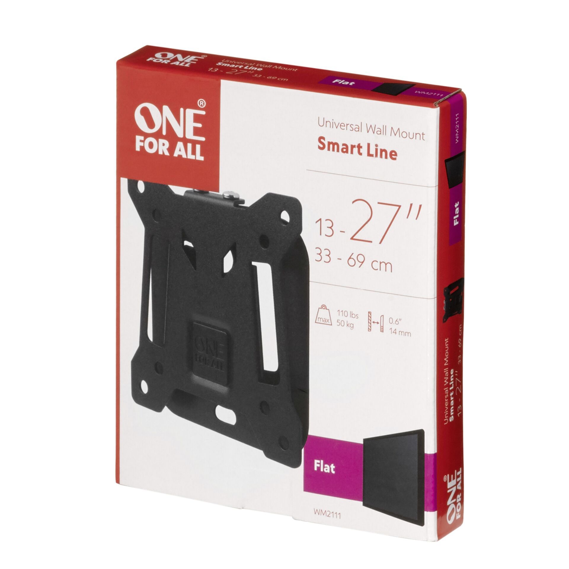 One for All TV Wandhalterung 27 Smart FLAT WM2111