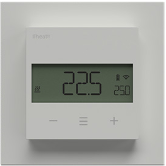 Heatit Z-Temp3 Batteriebetriebenes Thermostat 800er Serie (Weiß RAL 9003)