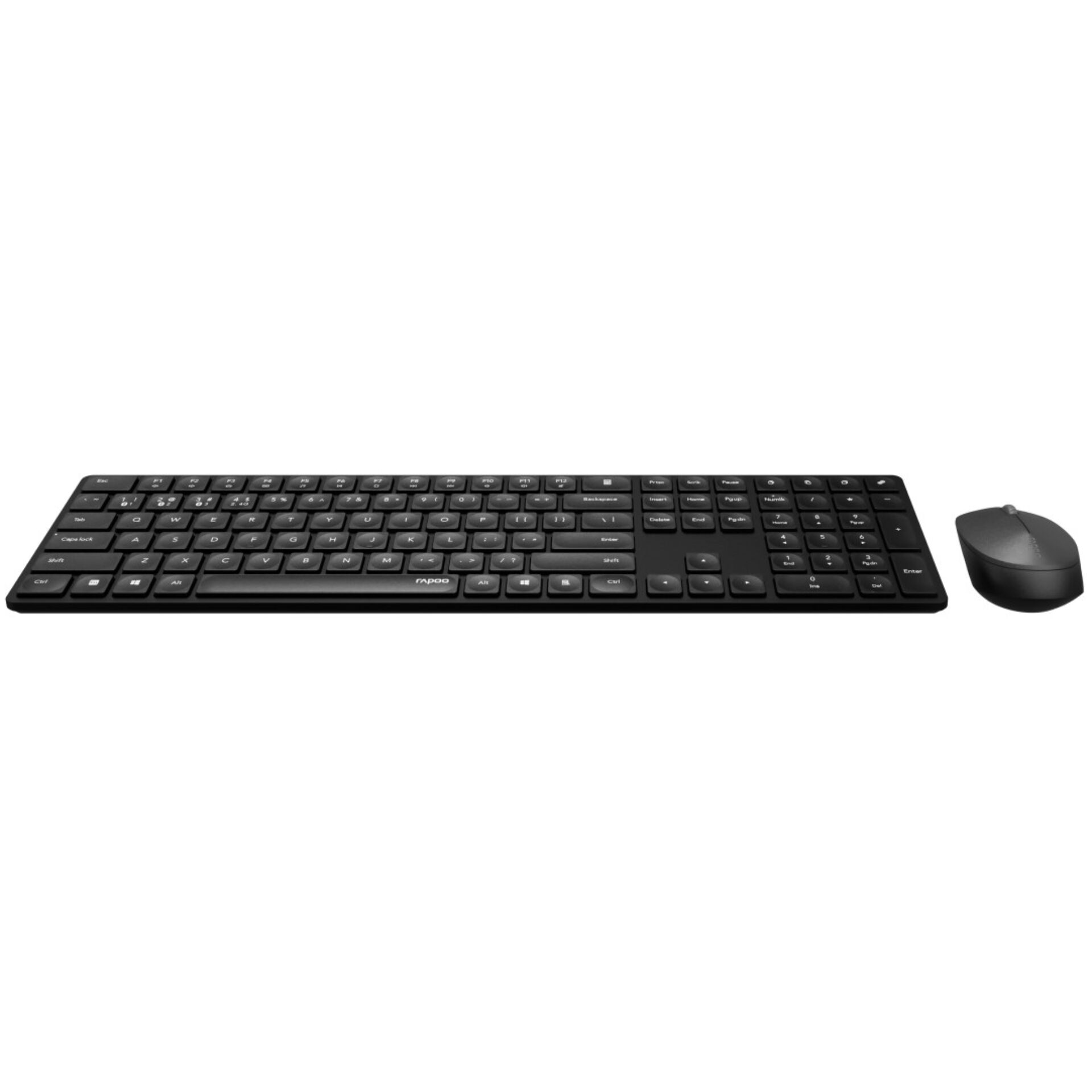 Rapoo 8020M Schwarz Kabellose Multi-Mode-Deskset