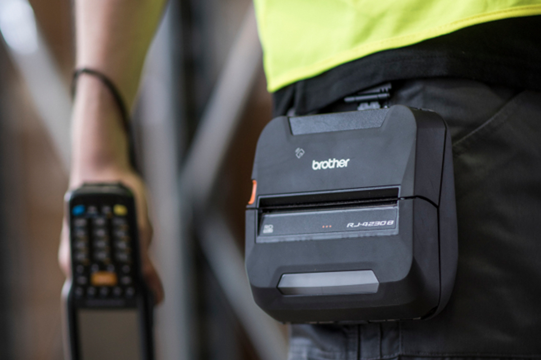 Brother RJ-4230B POS-Drucker Direkt Wärme Mobiler Drucker 203 x 203 DPI – Ansicht 6