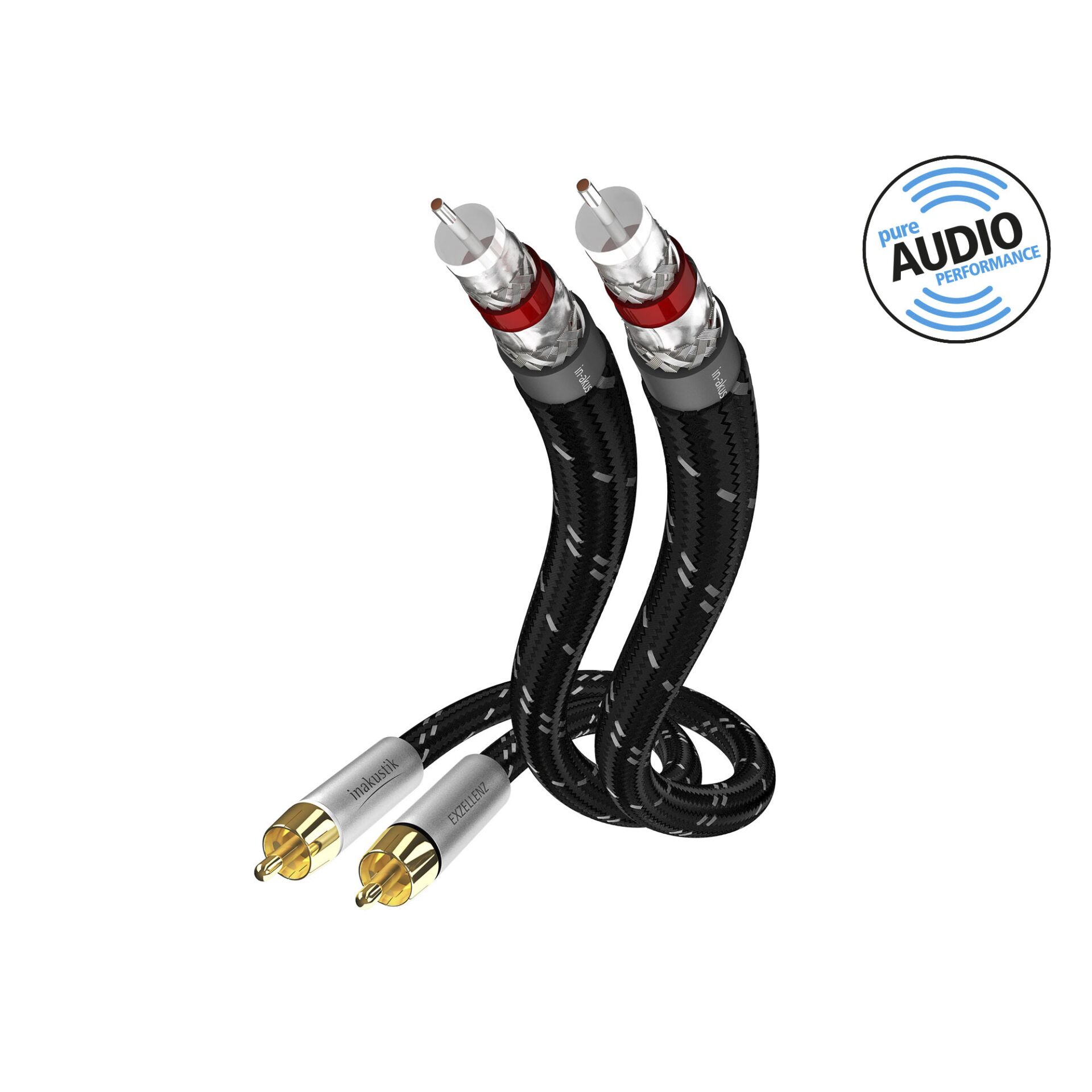 647894_00 in-akustik Audio Cable Stereo RCA  RCA 0,75m
