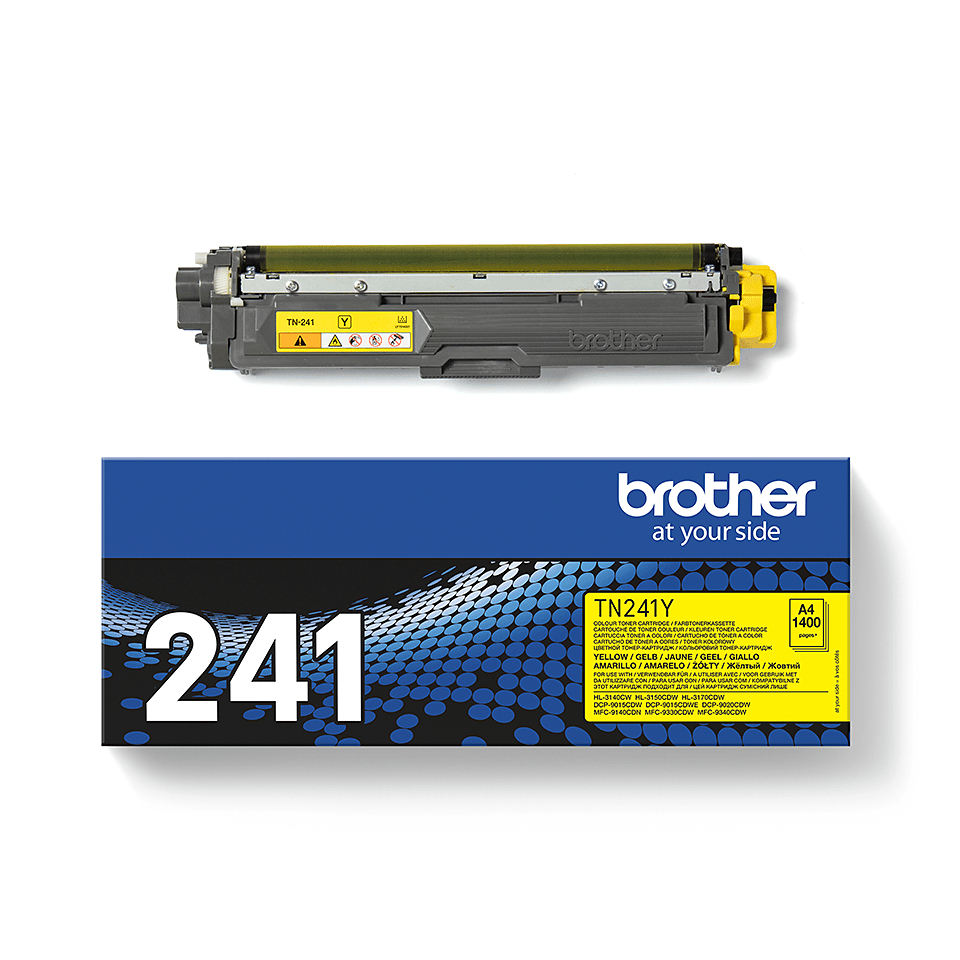 Brother Toner TN-241Y Gelb (ca. 1400 Seiten) – Ansicht 2