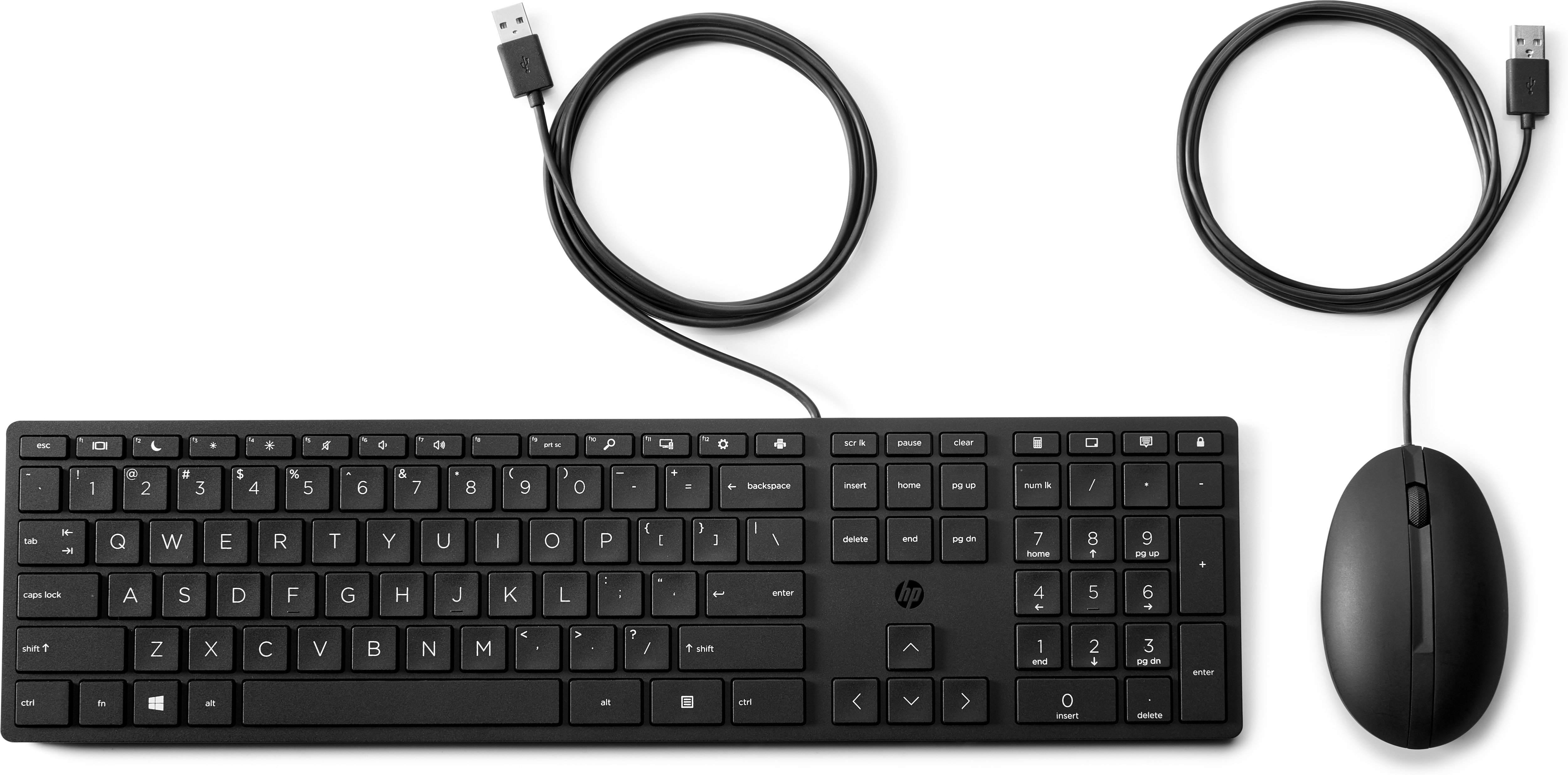 HP Wired Desktop 320MK Maus und Tastatur
