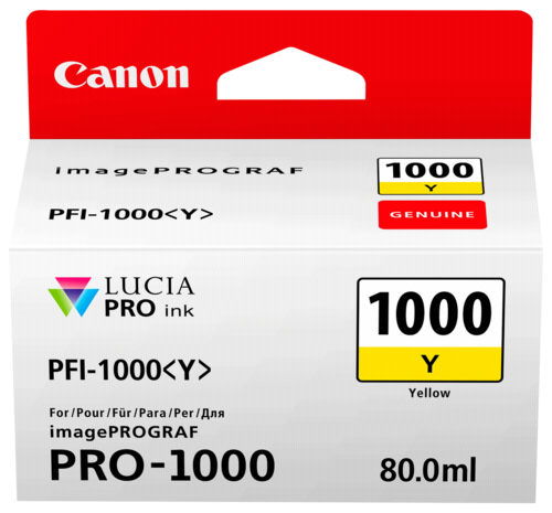 Canon PFI-1000 Y yellow