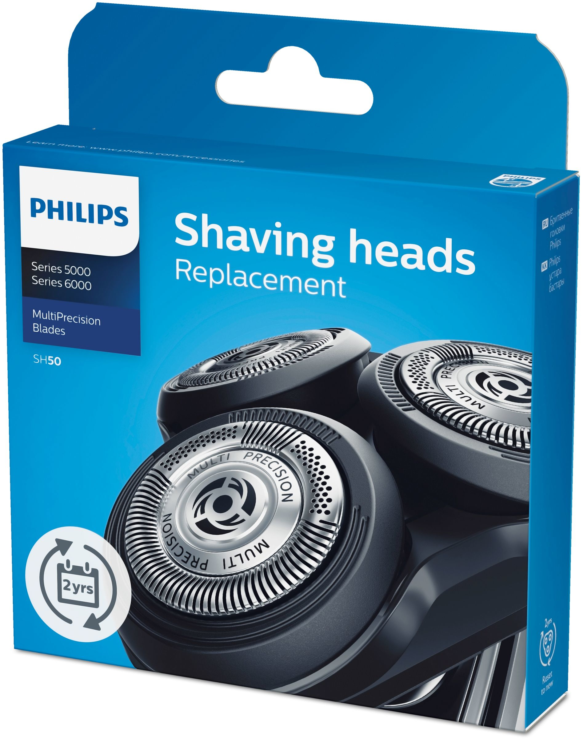 Philips SHAVER Series 5000 MultiPrecision-Klingen, Scherköpfe