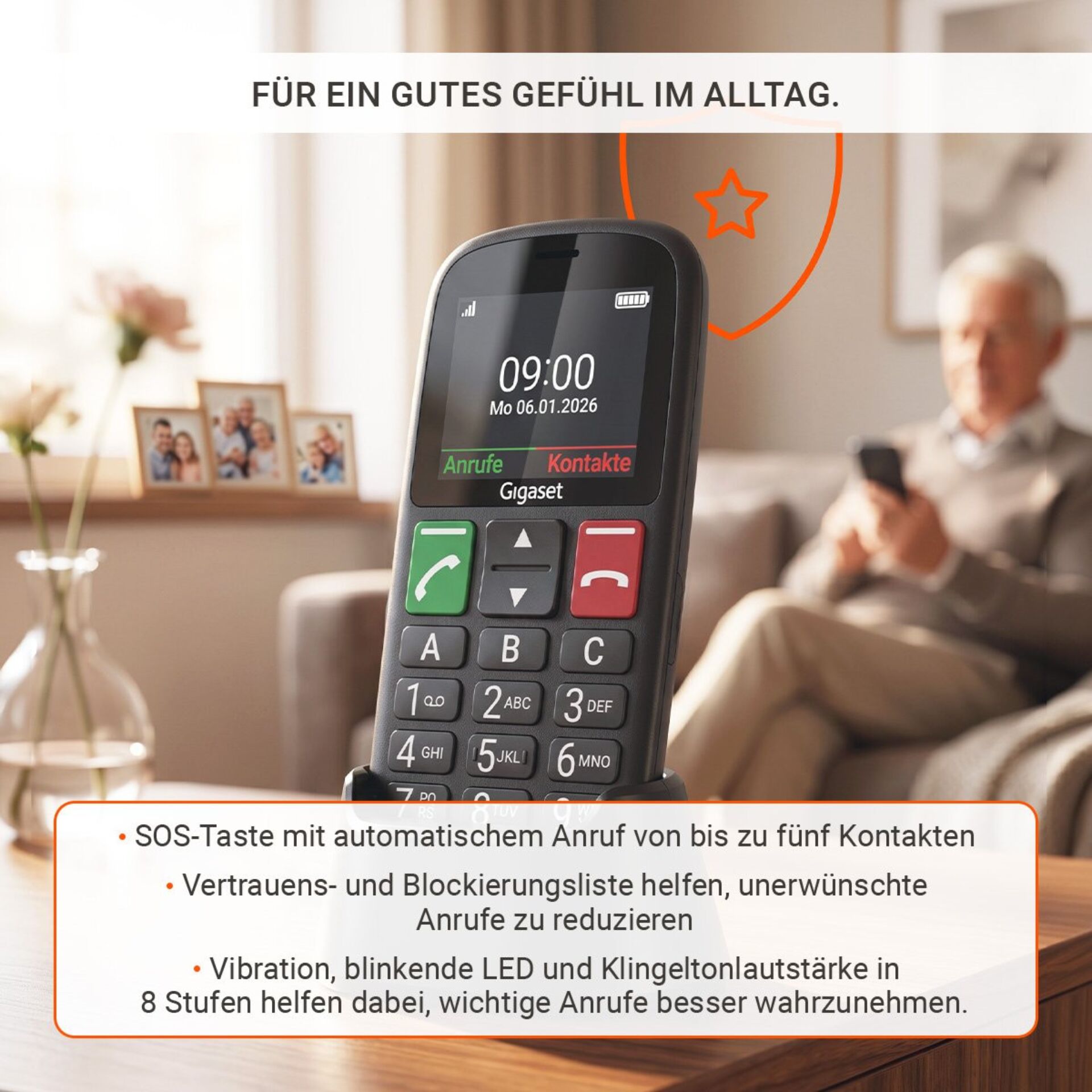 Gigaset GL30 cremeweiß 279304_10