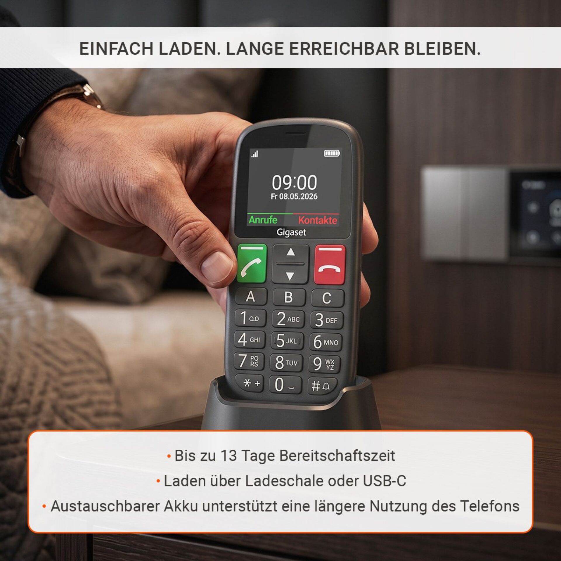 Gigaset GL30 cremeweiß 279304_09