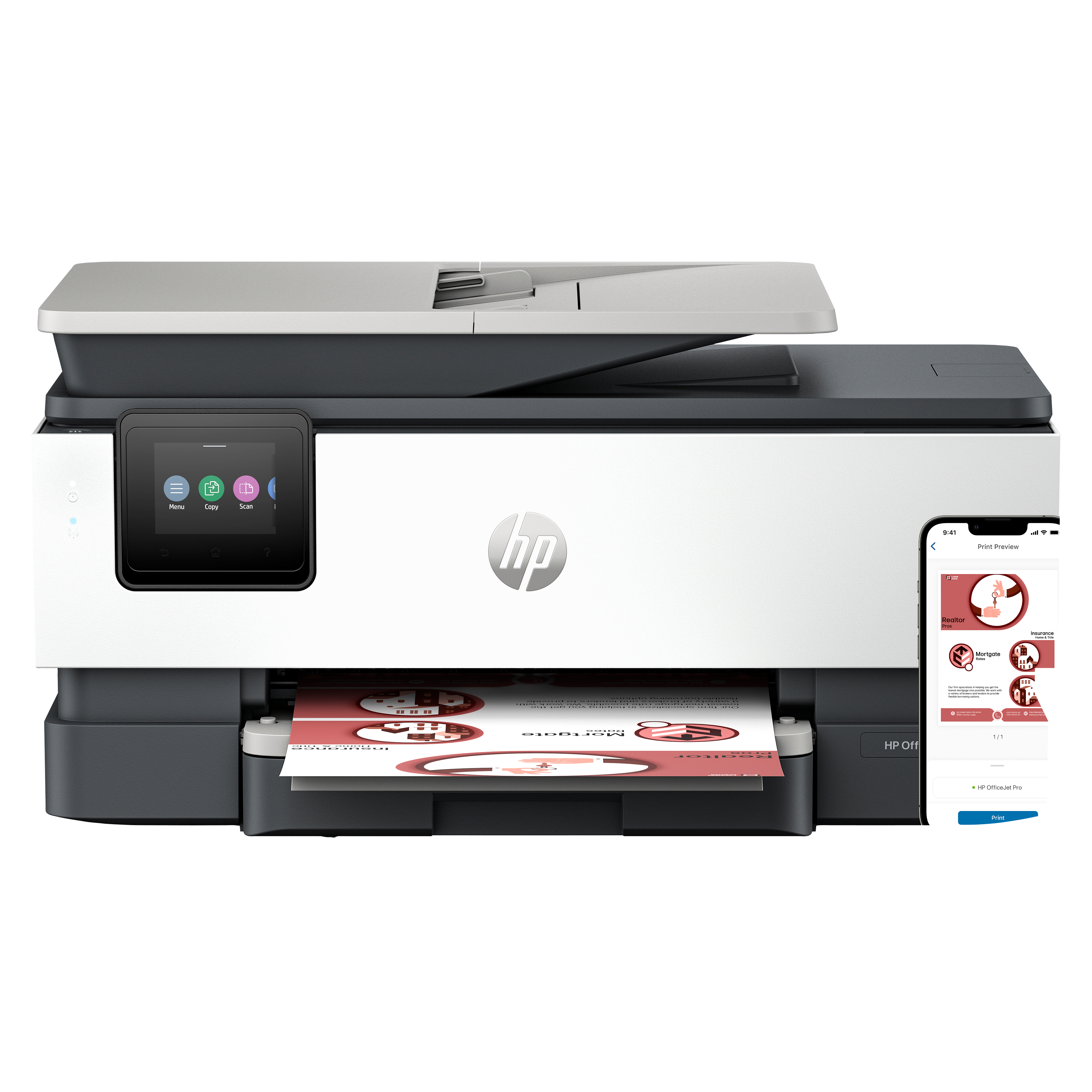 HP Officejet Pro 8134e All-in-One – Ansicht 1
