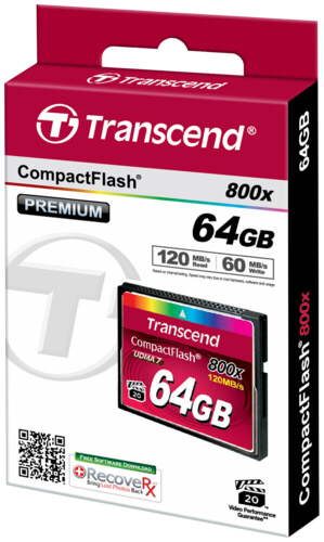 Transcend Compact Flash     64GB