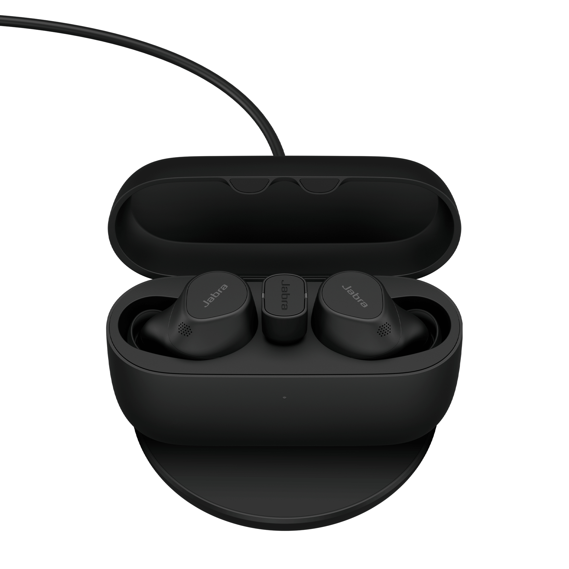 JABRA Evolve2 Buds UC USB-C +Wireless Charging Pad