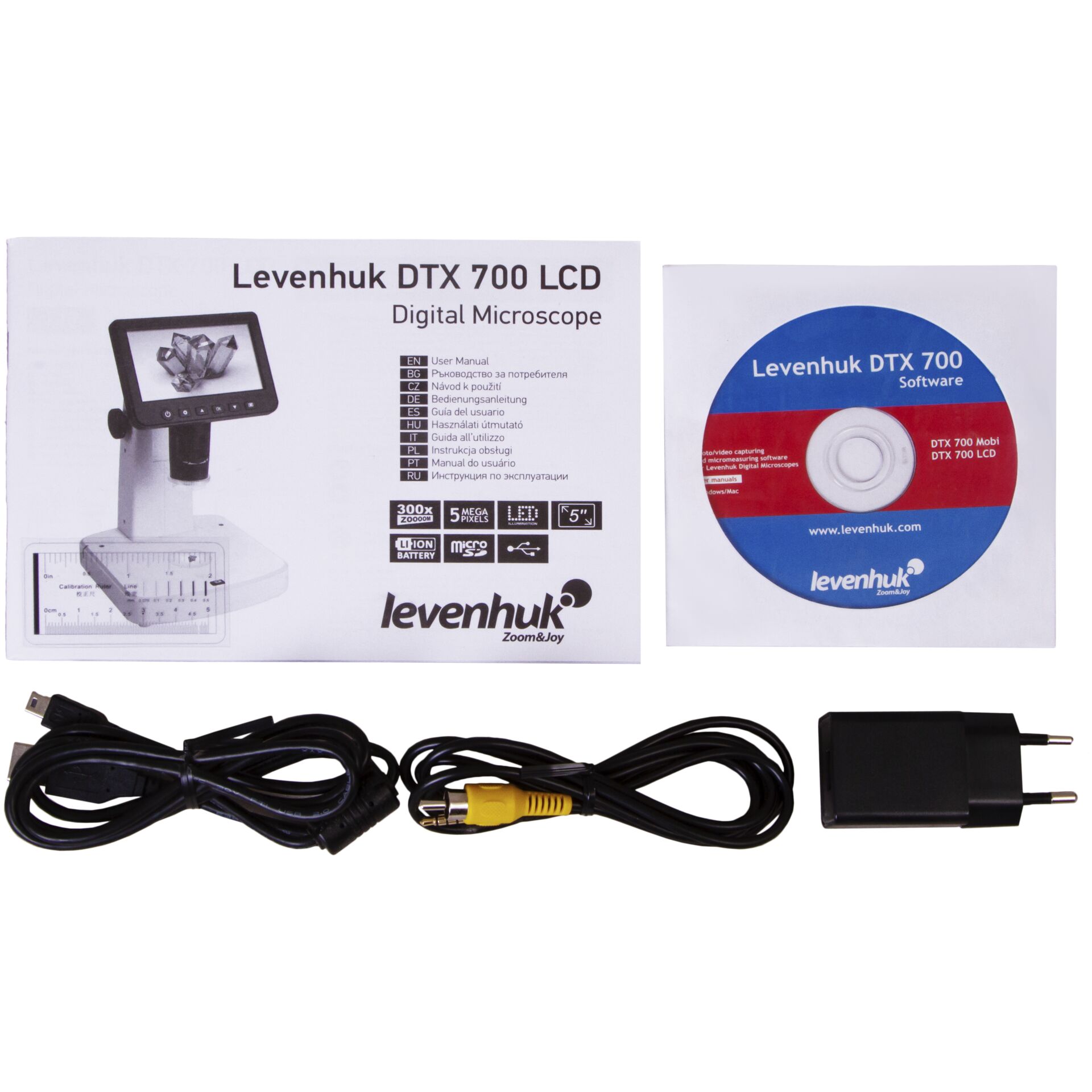 Levenhuk DTX 700 LCD digitales Mikroskop