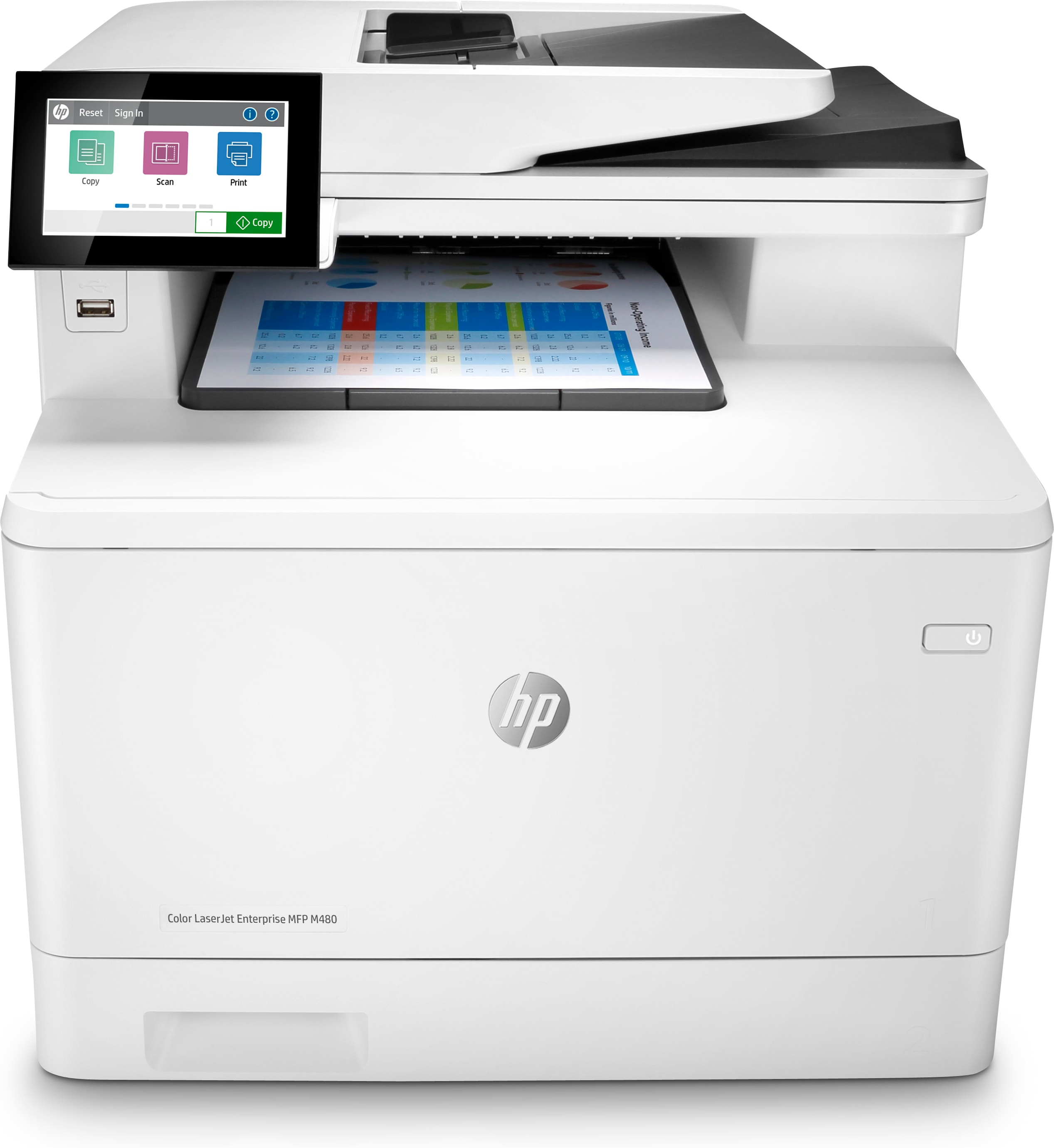 HP Color LaserJet Enterprise M480f 4in1 Multifunktionsdrucker 87234993_8623419320