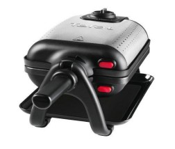 Tefal WM756D Waffeleisen 2 Waffel(n) 1200 W Schwarz, Edelstahl