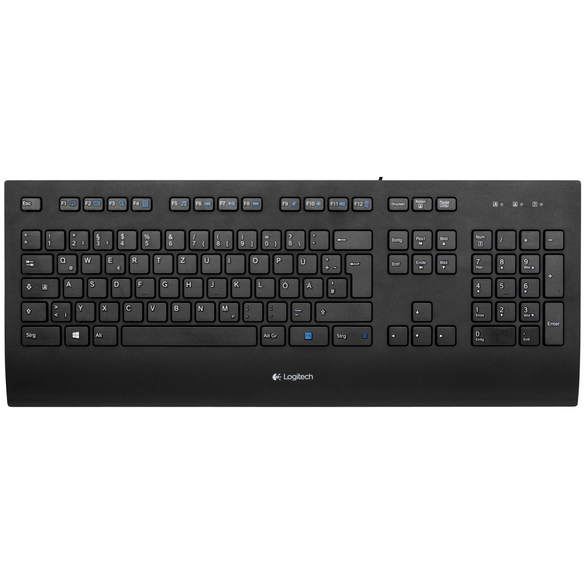 Logitech K280e black