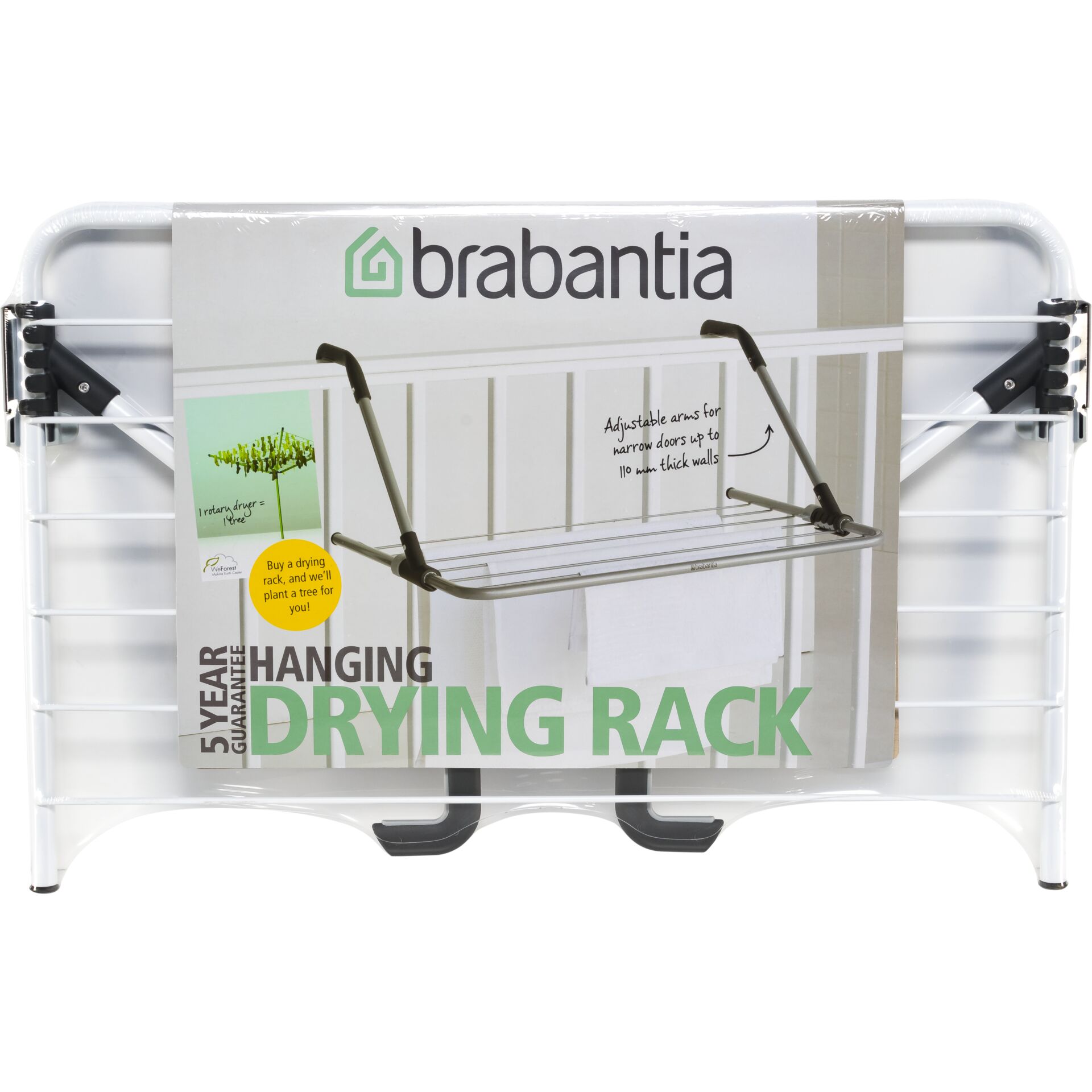 Brabantia Tür-Wäschetrockner Fresh White