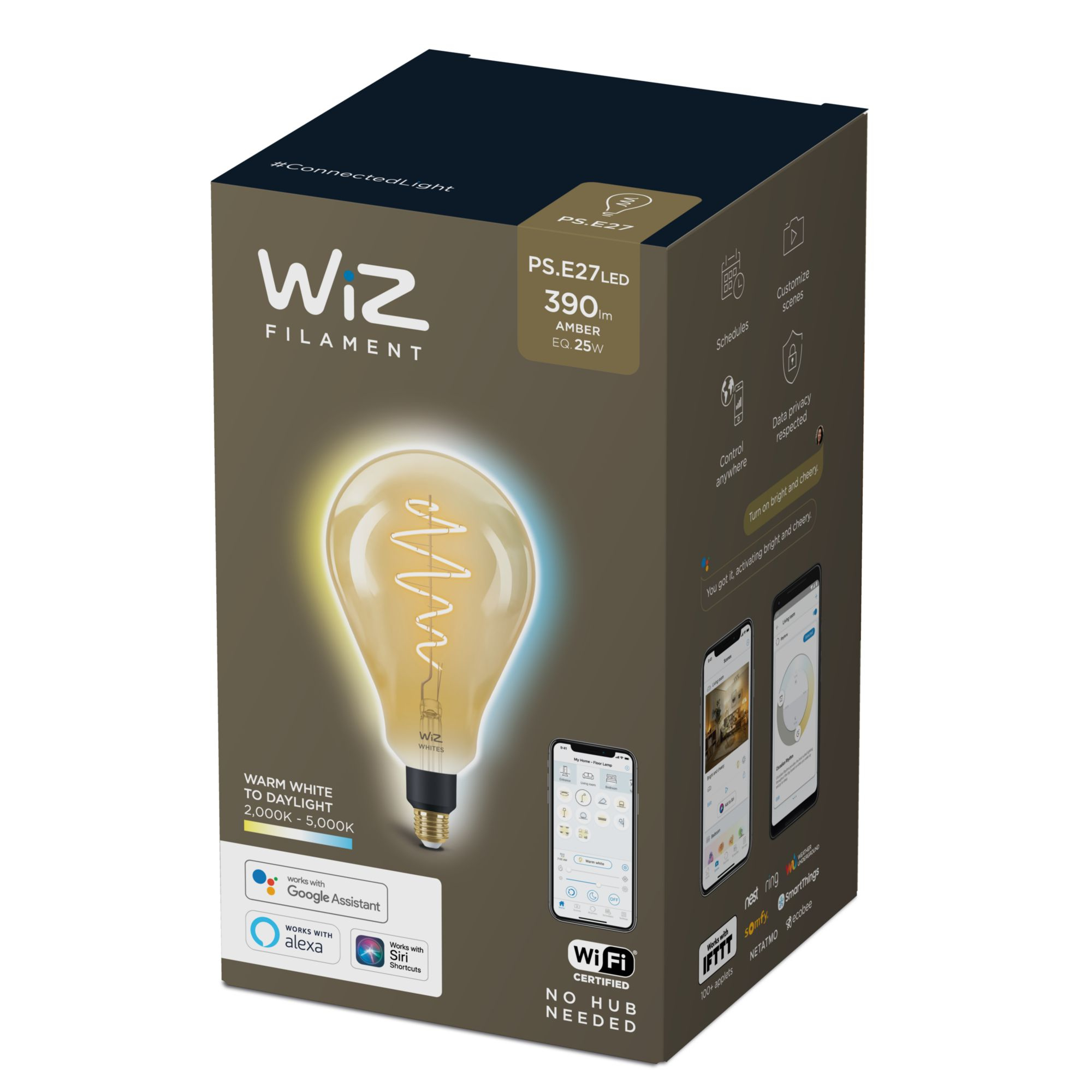 WiZ Wi-Fi BLE 40W PS160 E27 Amb 87224525_7076964077