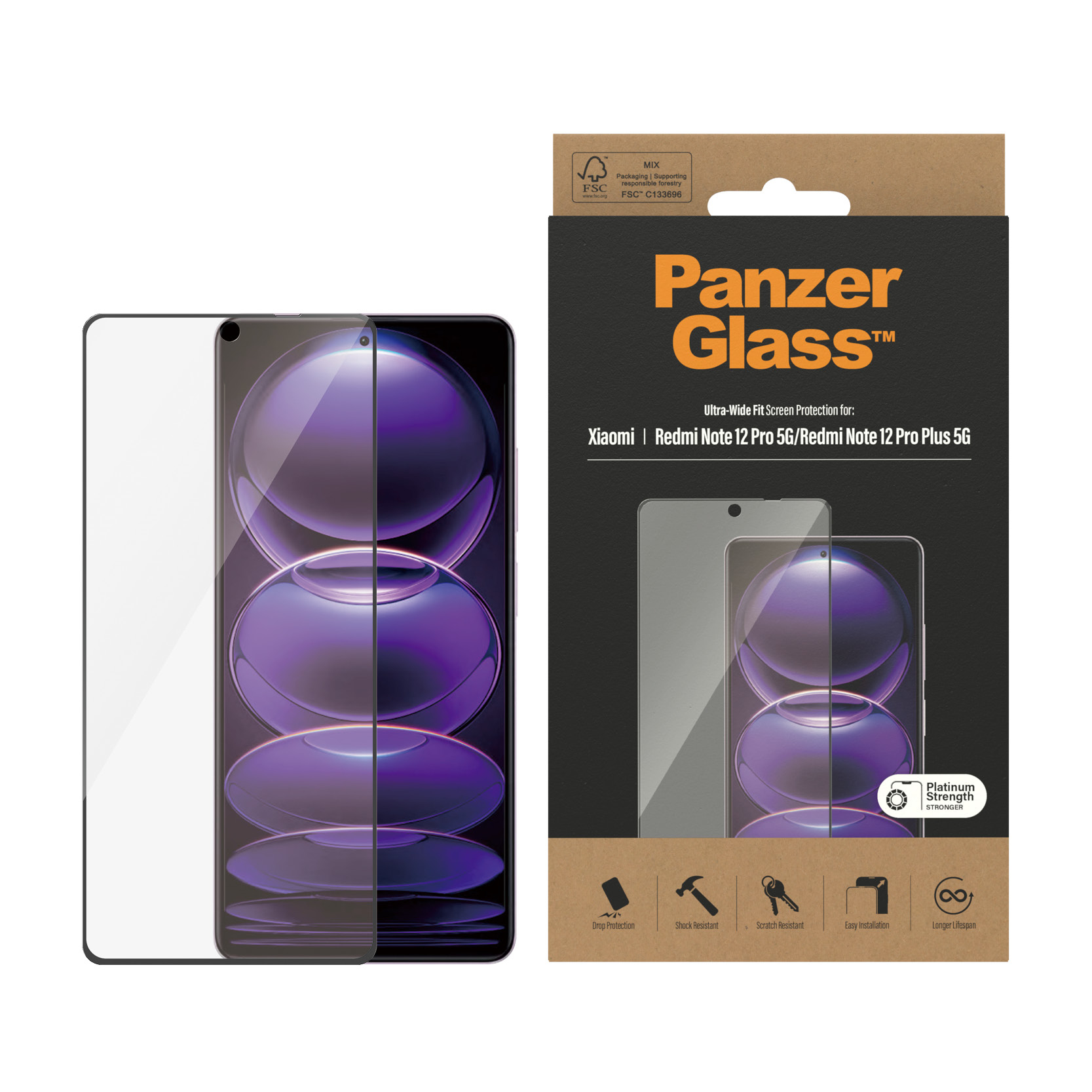 PanzerGlass Redmi Note 12 Pro, 12 Pro Plus, Poco X5 Pro | UWF 108762714_7544855105