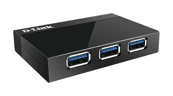 D-Link DUB-1340 4-Port USB 3.0 Hub – Ansicht 2