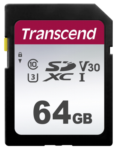 Transcend SDXC 300S         64GB