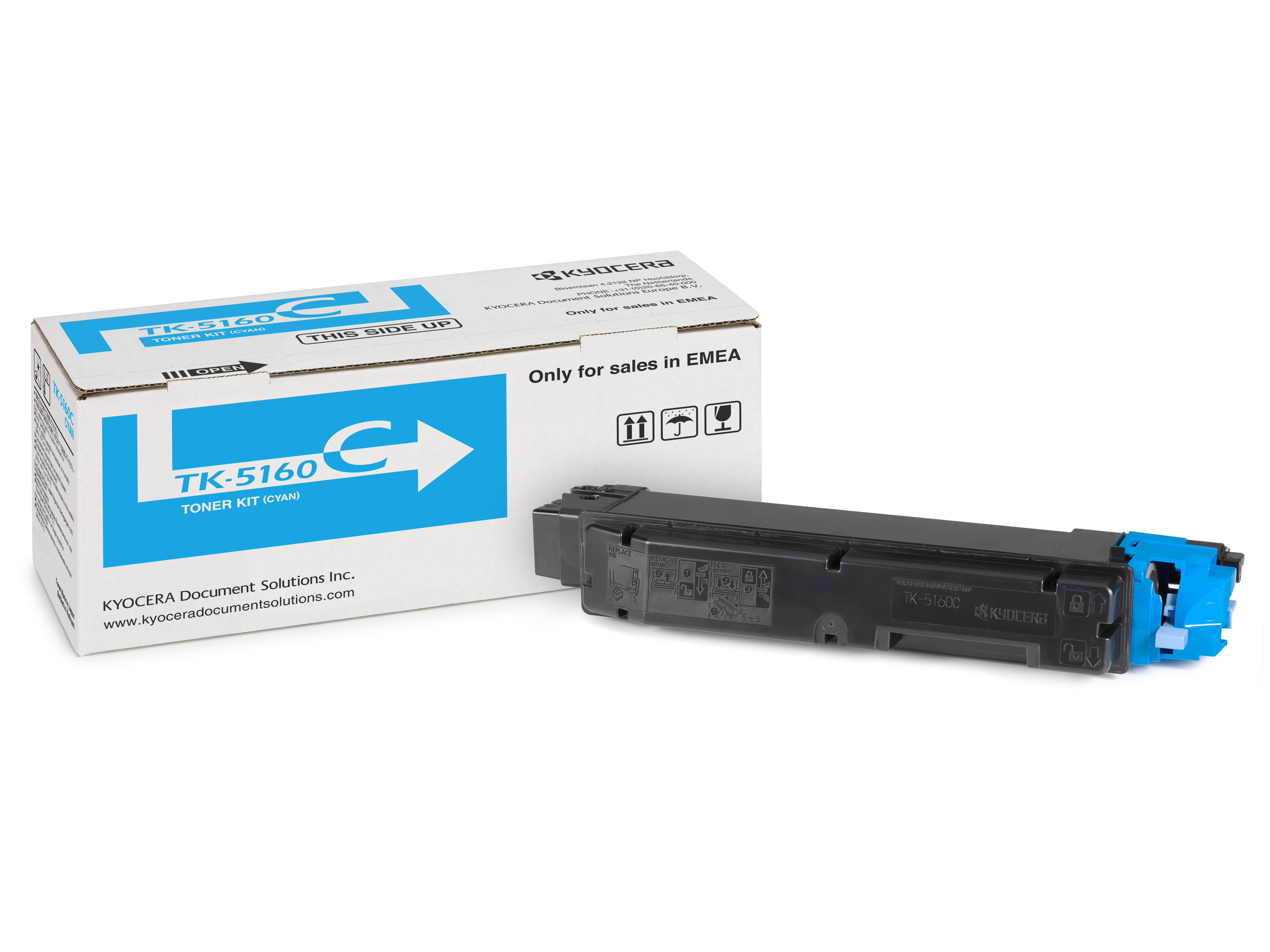 Kyocera Toner Kit TK-5160C Cyan (ca. 12.000 Seiten) 27218418_1641