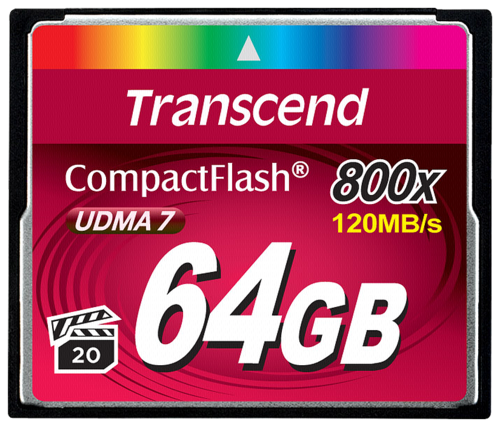 Transcend Compact Flash     64GB