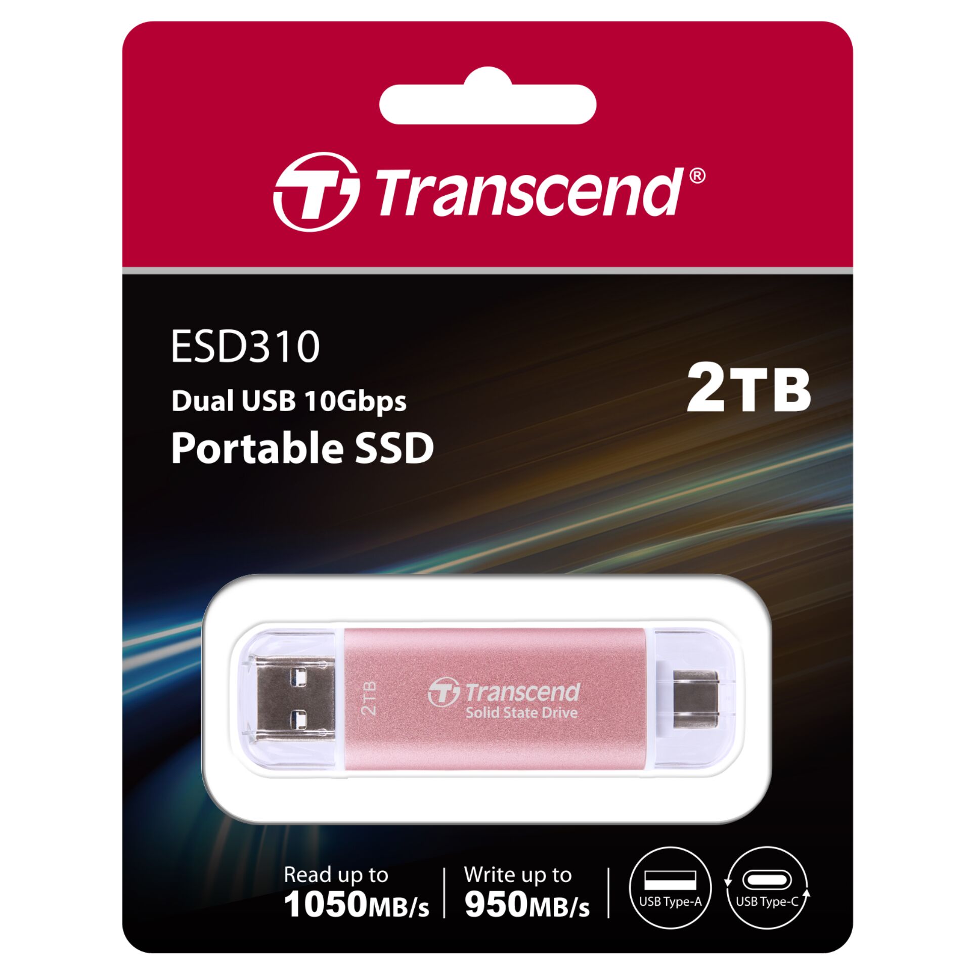 Transcend SSD ESD310P        2TB USB-C 832596_03