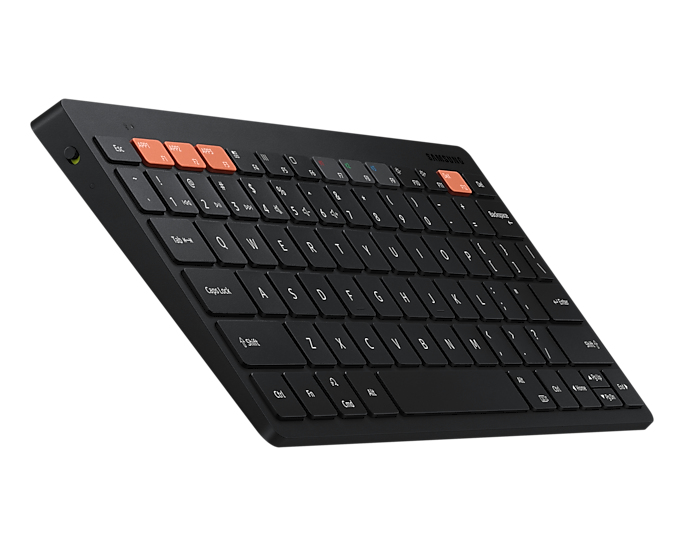 Samsung EJ-B3400BBGGDE Tastatur für Mobilgeräte Schwarz Bluetooth QWERTZ Deutsch