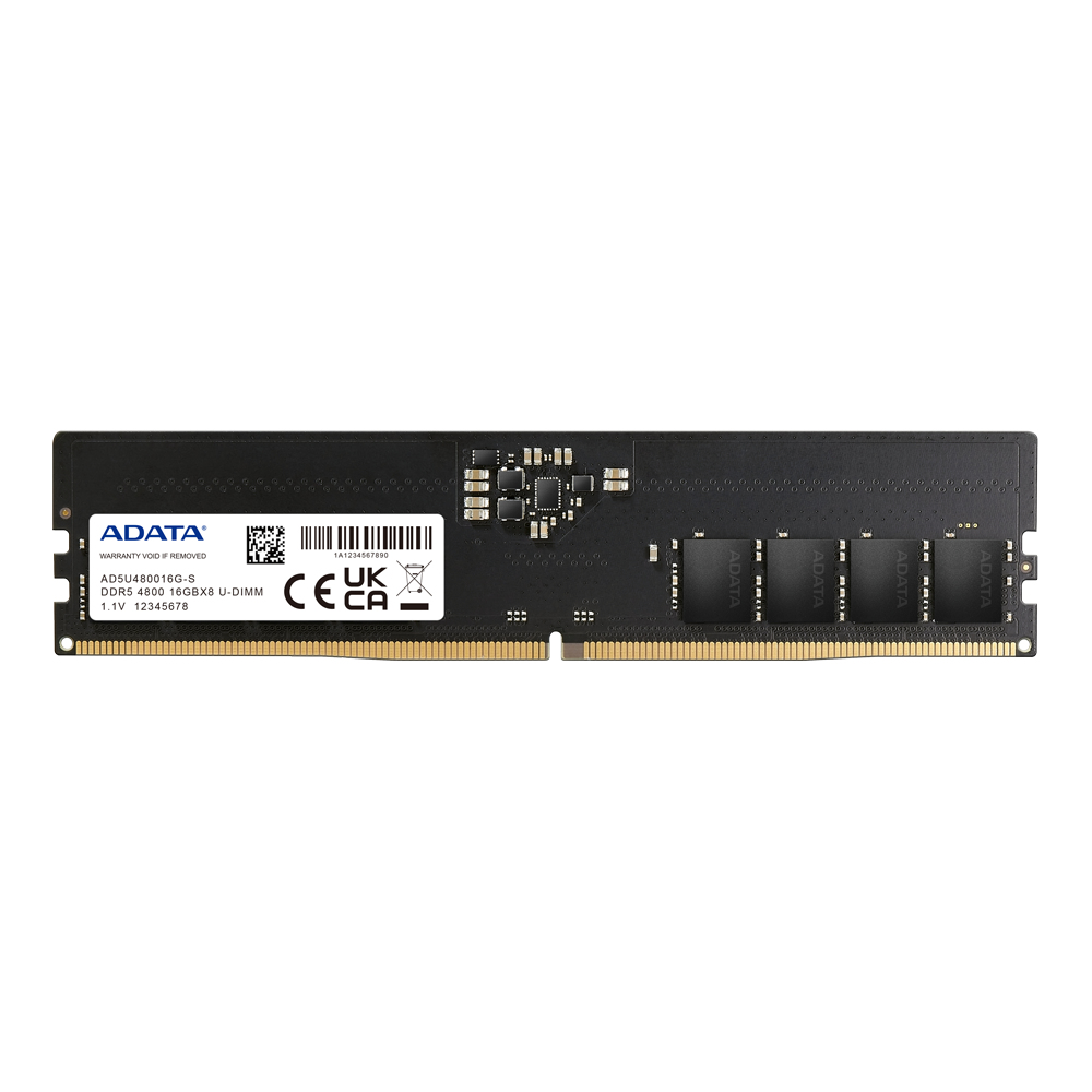 ADATA DDR5 4800 U-DIMM      16GB dc965cce58d0616469e5dfd9f08cb3622ce50940