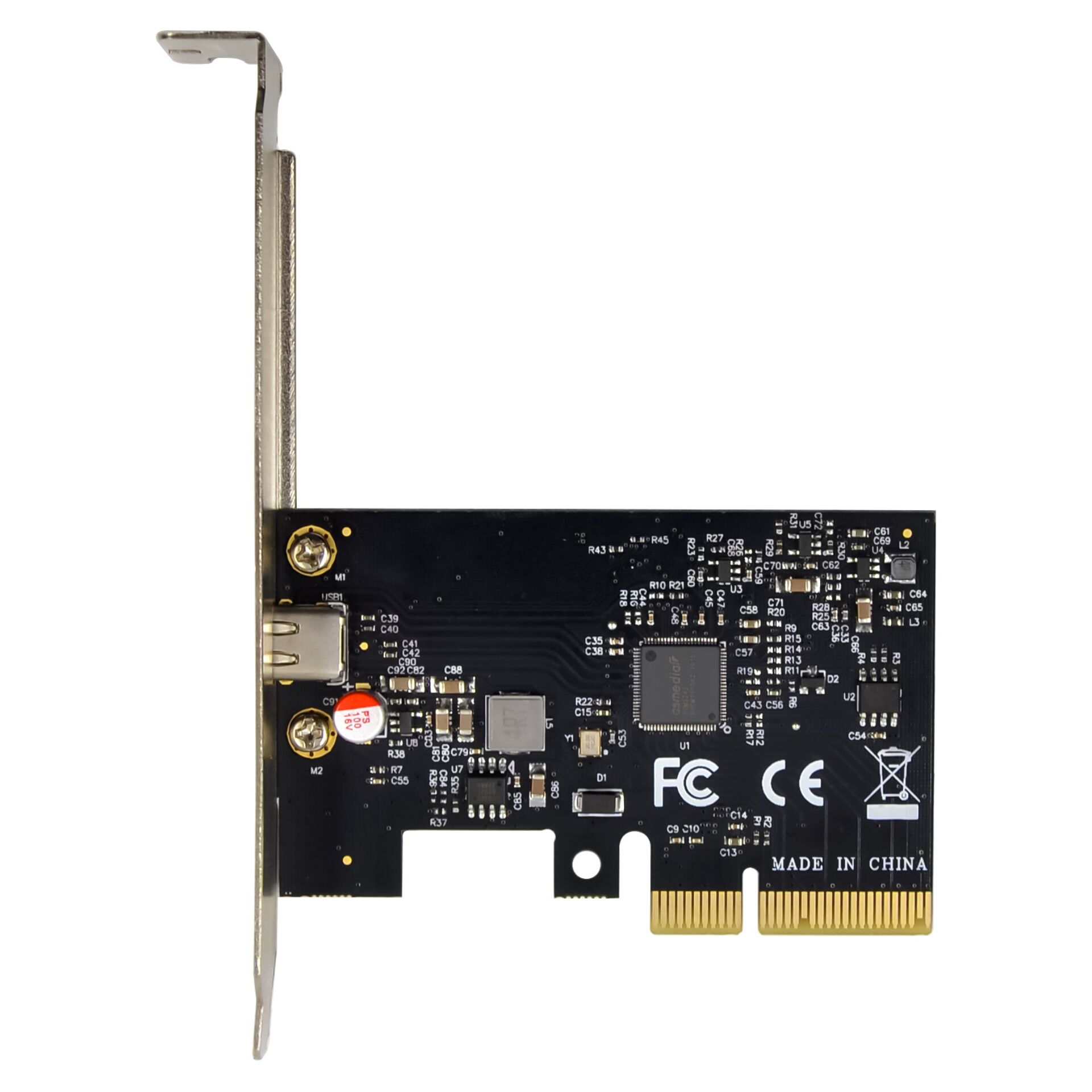 Conceptronic  2-Port USB 3.2 Gen 2x2 Type-C PCIe Card 134614_01