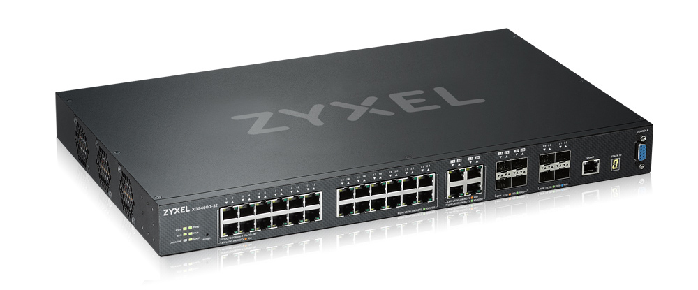ZyXEL XGS4600-32 Managed network switch L3 Gigabit Ethernet (10/100/1000) Schwarz