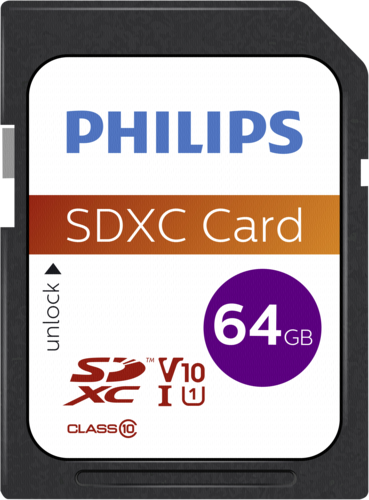 Philips SD-Karten FM64SD55B/10