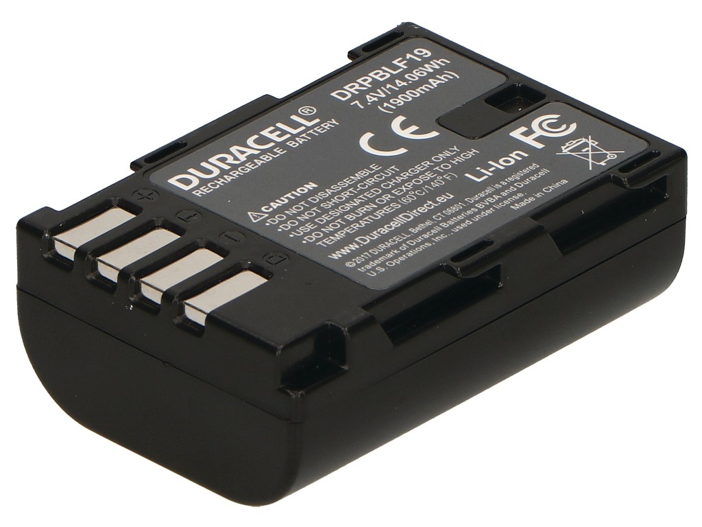 Duracell DRPBLF19 Kamera-/Camcorder-Akku Lithium-Ion (Li-Ion) 1900 mAh